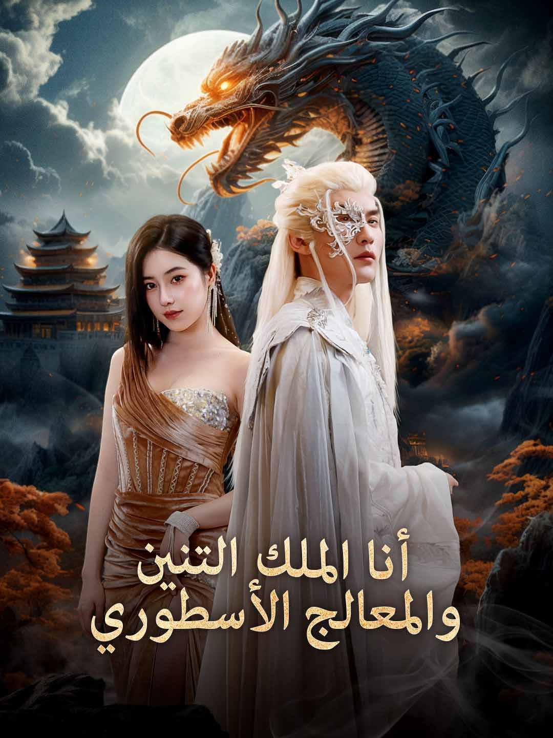 أنا الملك التنين والمعالج الأسطوري posteri